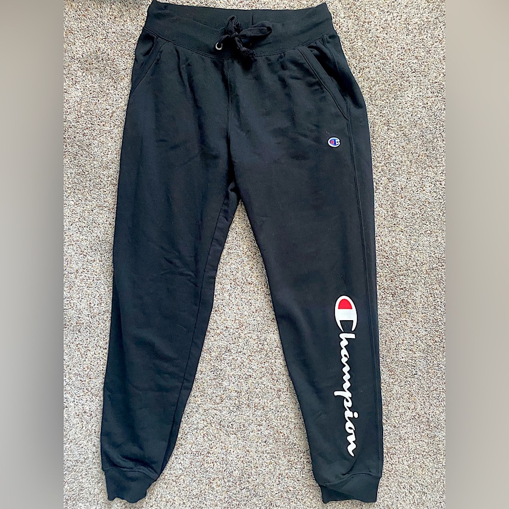 Black Champion Joggers